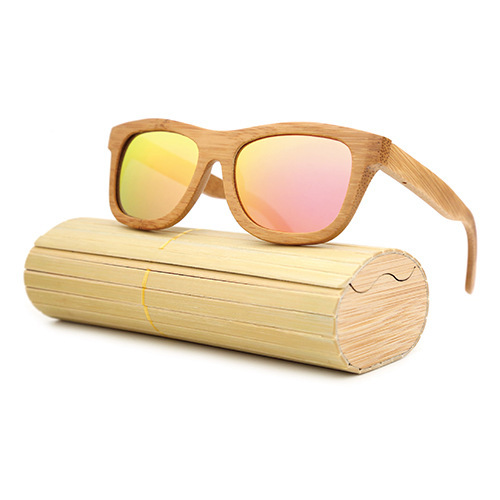 Bamboo Polarized Sunglasses Wood Frame Glasses