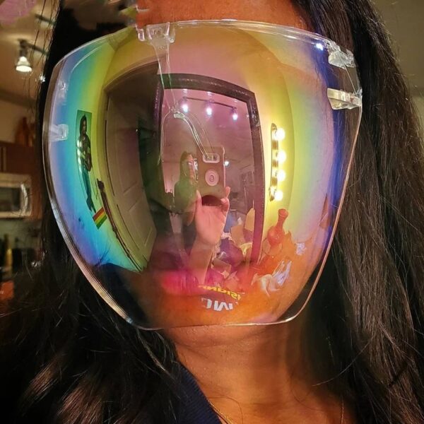 Face Shield Safety Glasses Anti-spray Mask