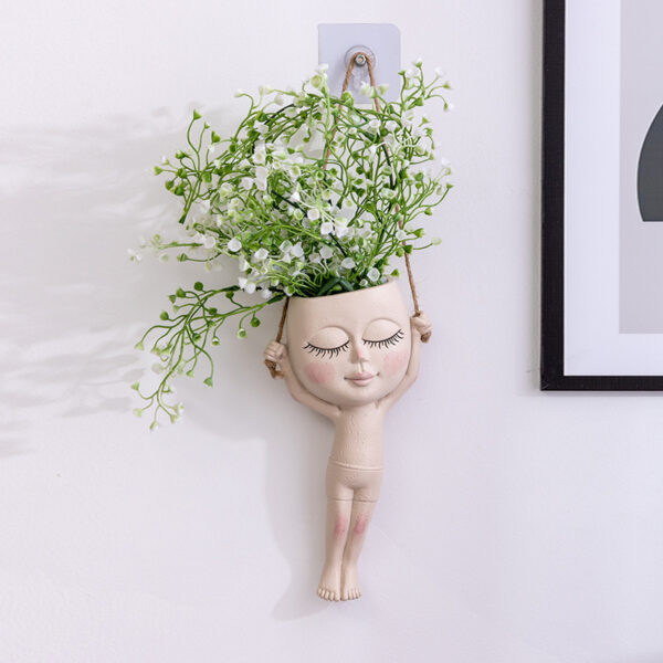 Gymnastic Plant Hanger Vase