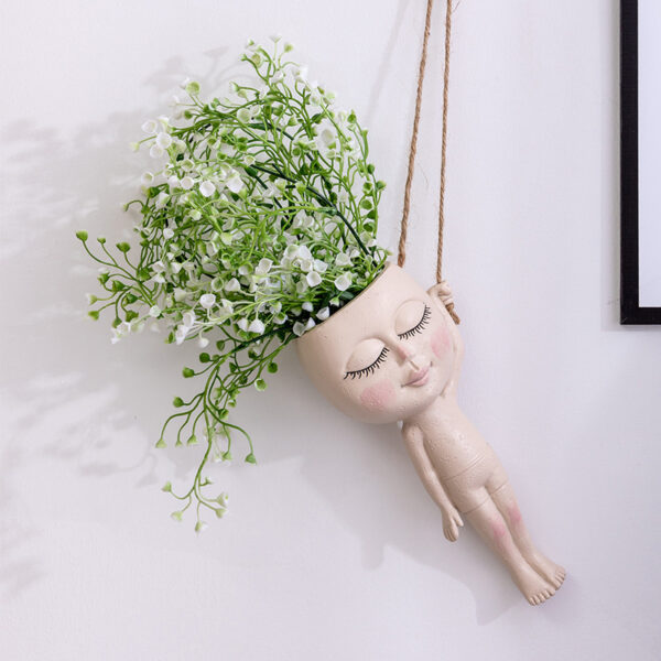 Gymnastic Plant Hanger Vase