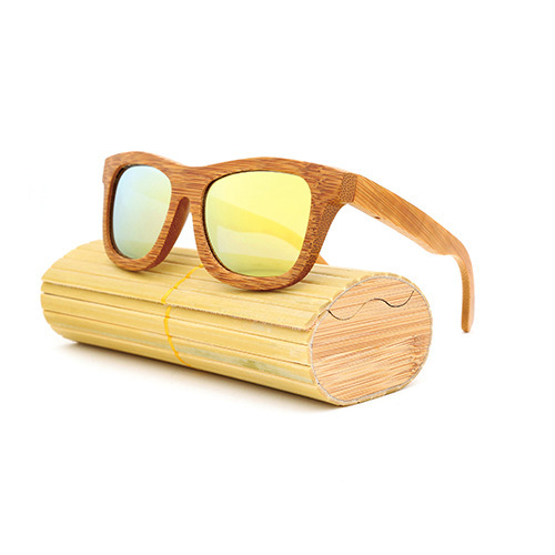 Bamboo Polarized Sunglasses Wood Frame Glasses