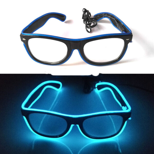 LED Rave Glasses For Parties