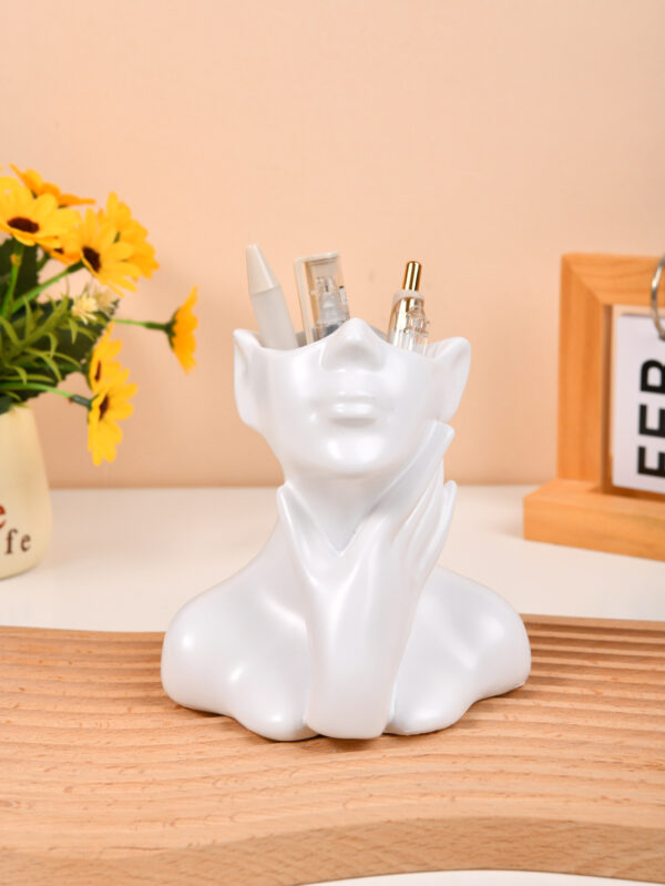 Nordic Facial Art Vase