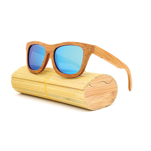 Bamboo Polarized Sunglasses Wood Frame Glasses