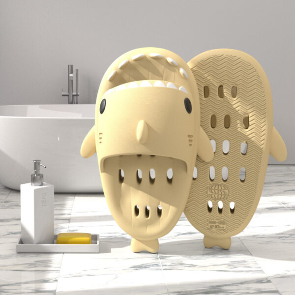 Shower Shoe Shark Beach Sandals With Drain Holes