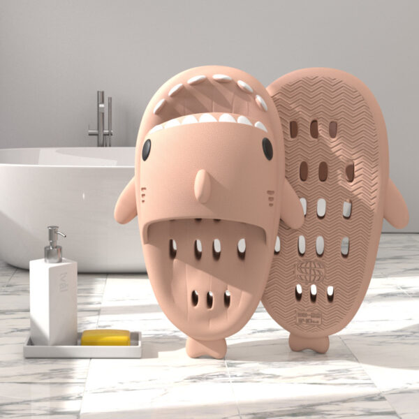 Shower Shoe Shark Beach Sandals With Drain Holes