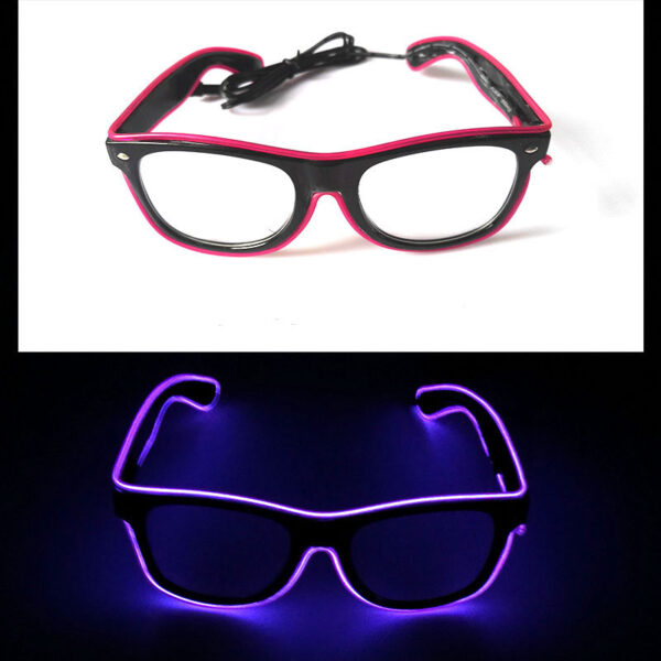 LED Rave Glasses For Parties