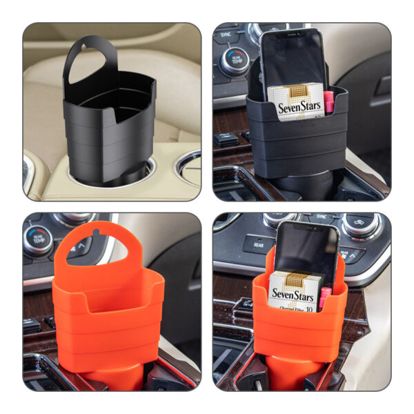 Car French Fries Cup Holder Black