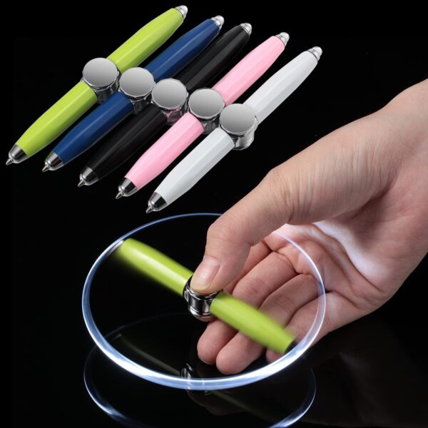 Spin Master Pen: Stress-Busting LED Gyro Pen