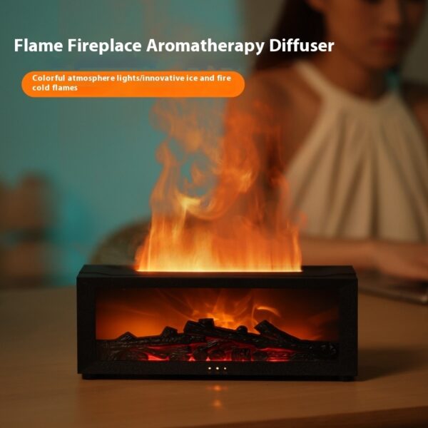 Cosy 3D Flame Effect Aromatherapy Diffuser