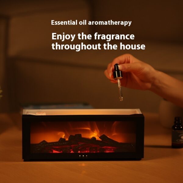 Cosy 3D Flame Effect Aromatherapy Diffuser